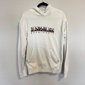 NAPAPIJRI - Men's Sella hoodie Size Medium Color White
